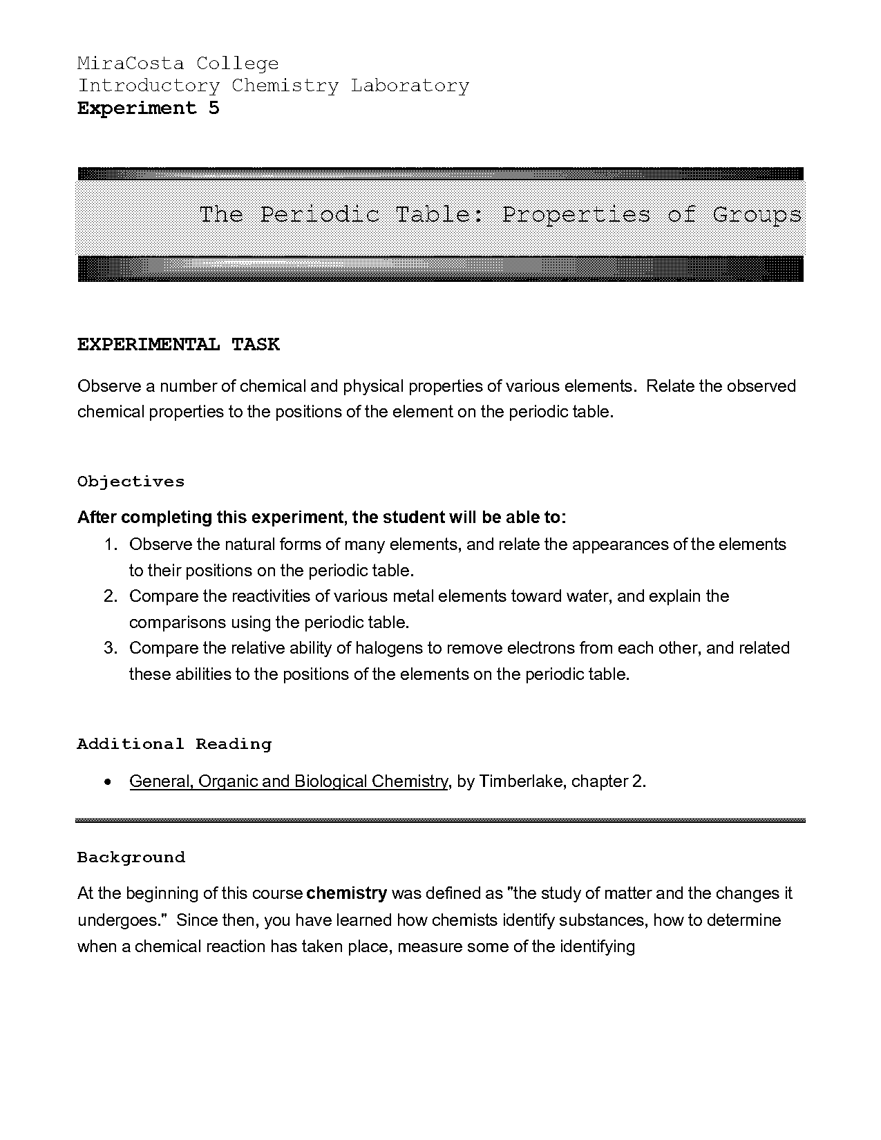 group one of the periodic table properties