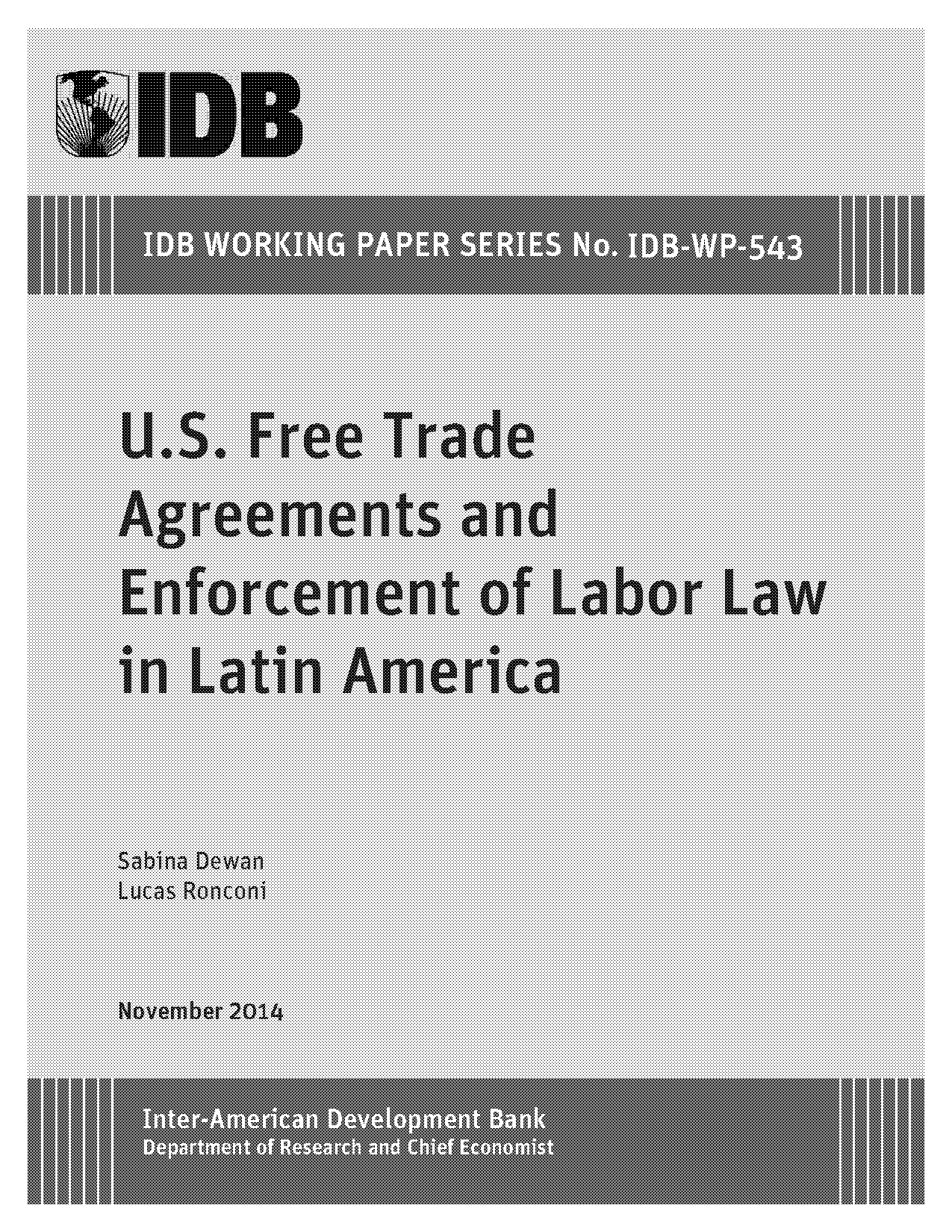 latin american trade agreements