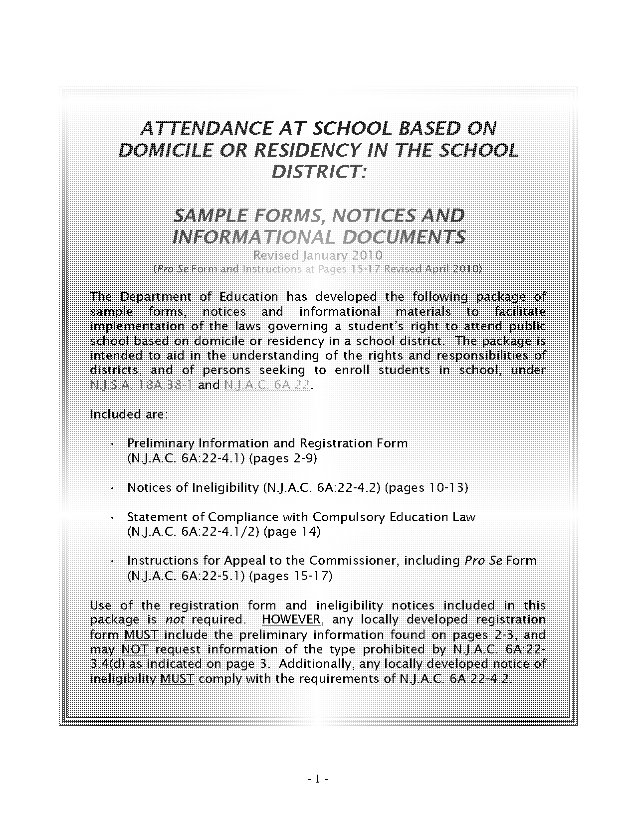 sample letter forms for custody petition