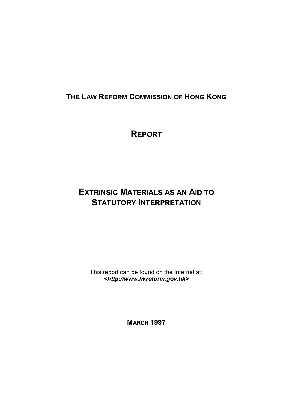 external aids of statutory interpretation