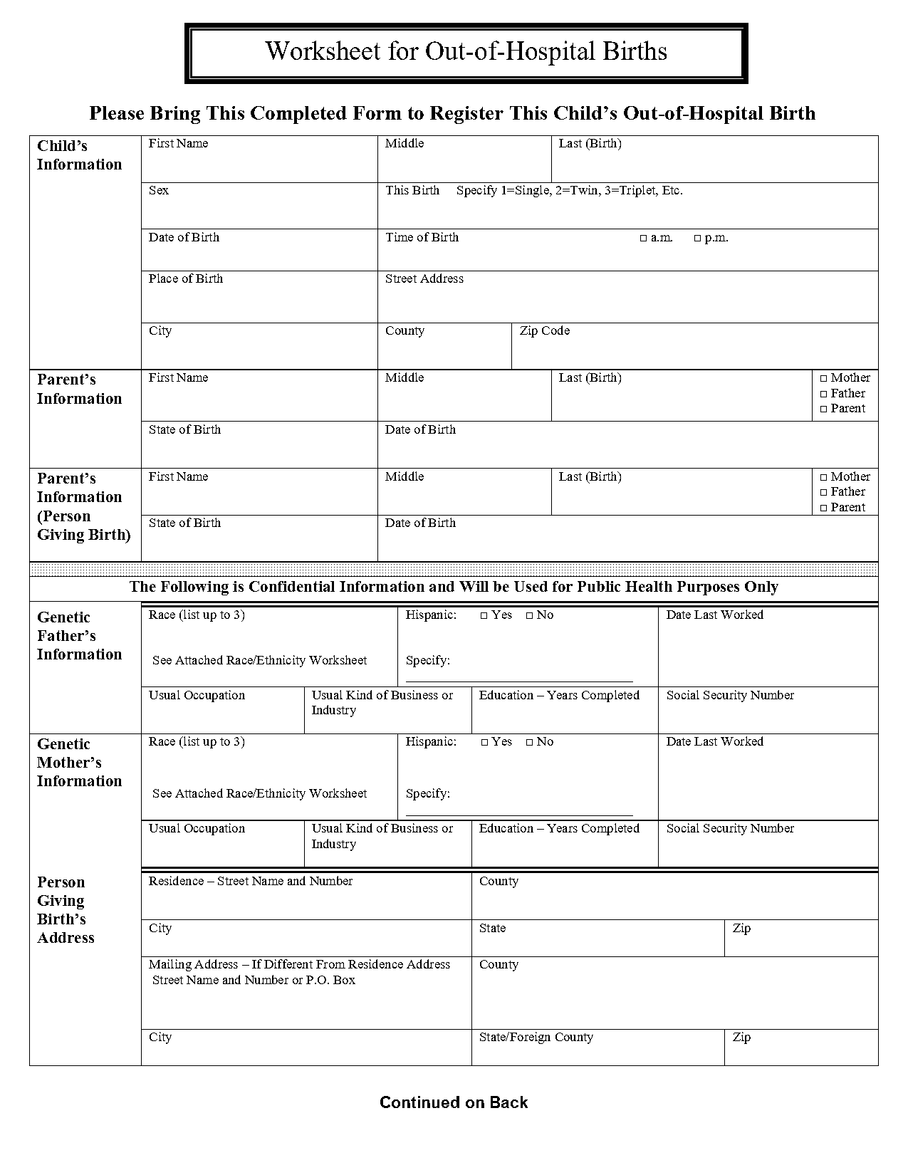 california hospital birth certificate