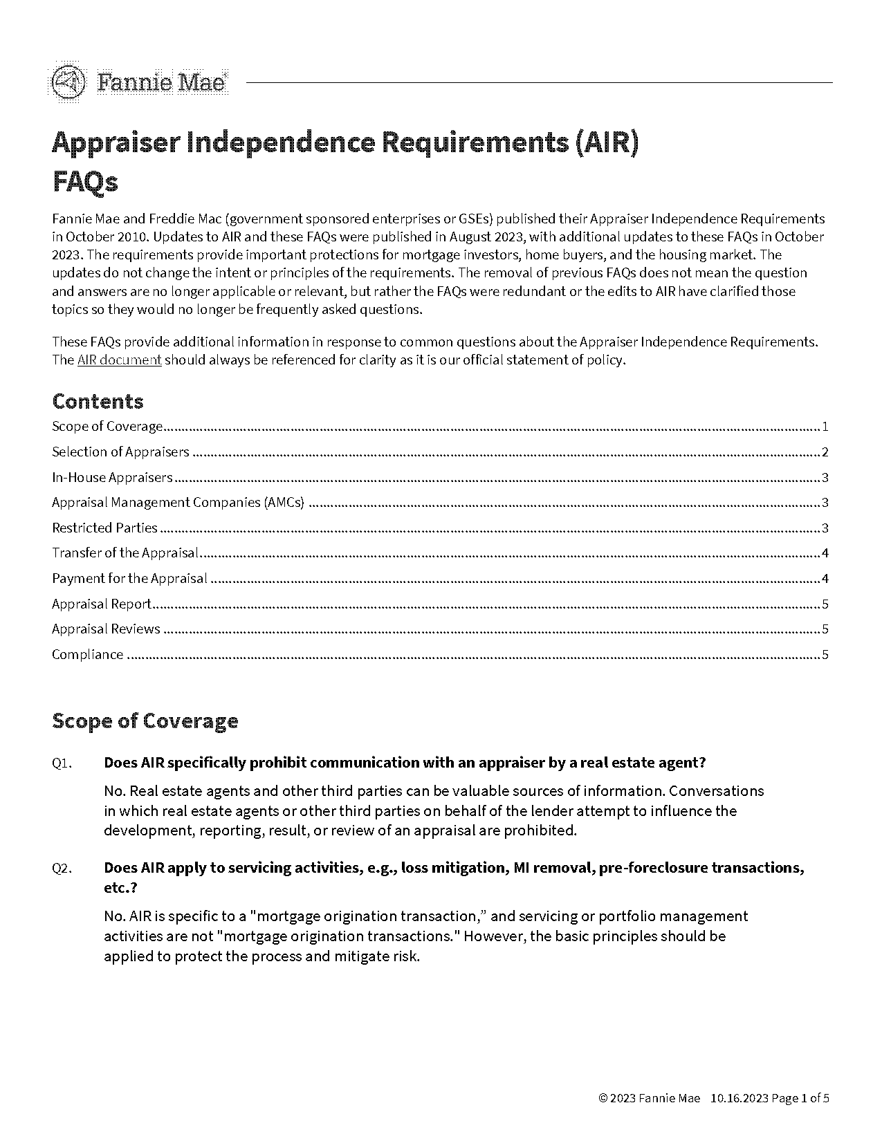 can appraiser provide fha report copy directly to borrower