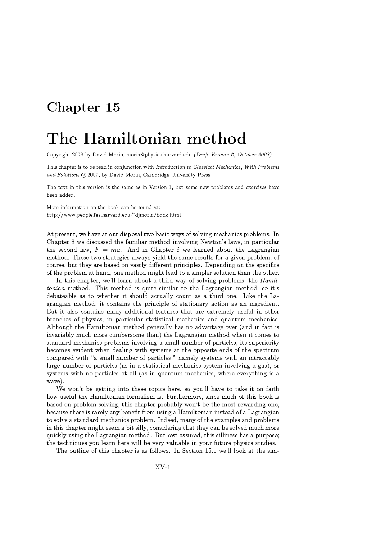 substitute frame method example problems