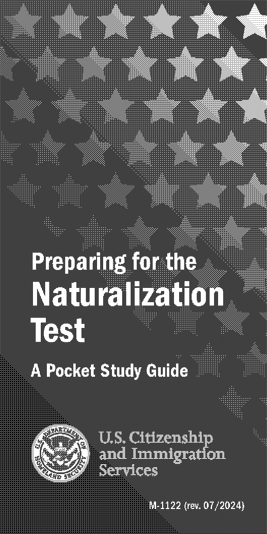 oficial english writting naturalizantion test