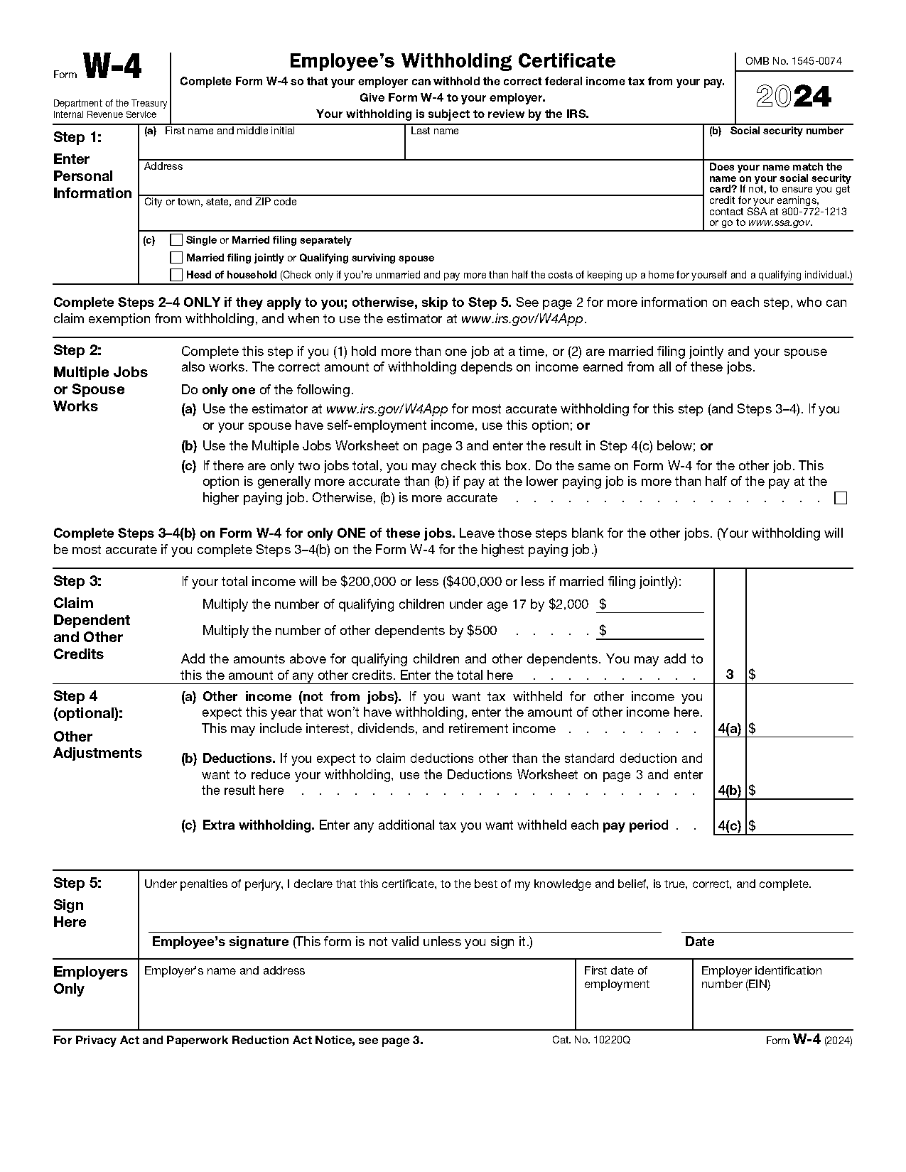 michigan tax standard table a