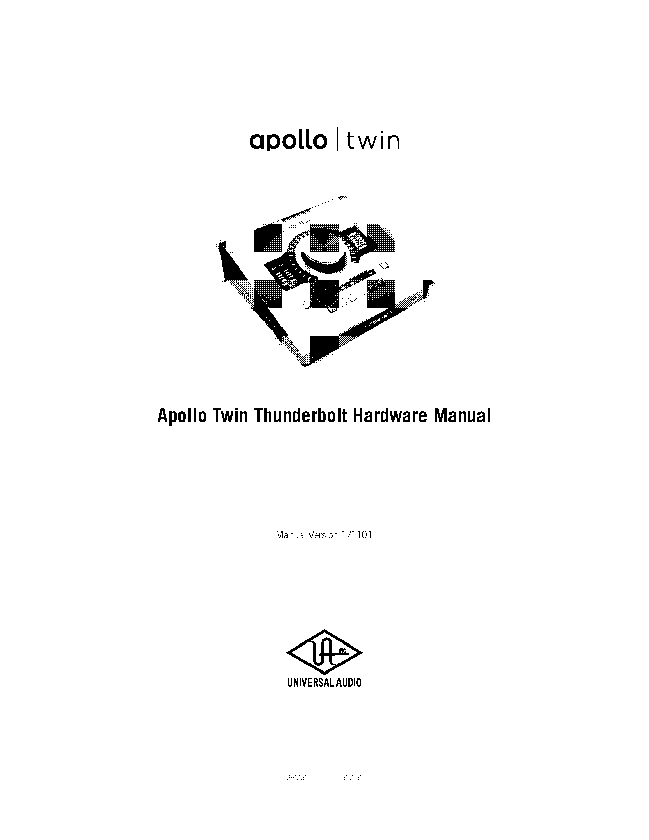 apollo twin reference sheet