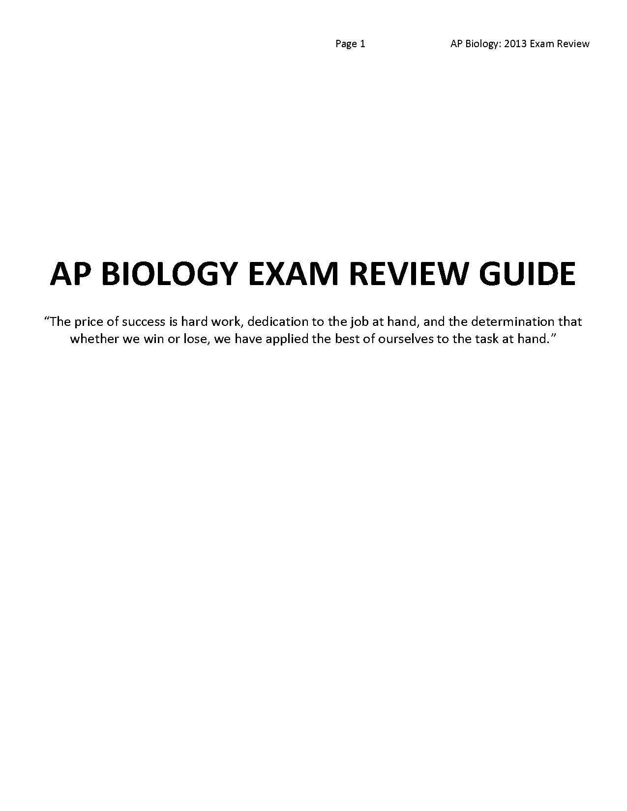 final exam review guide biology