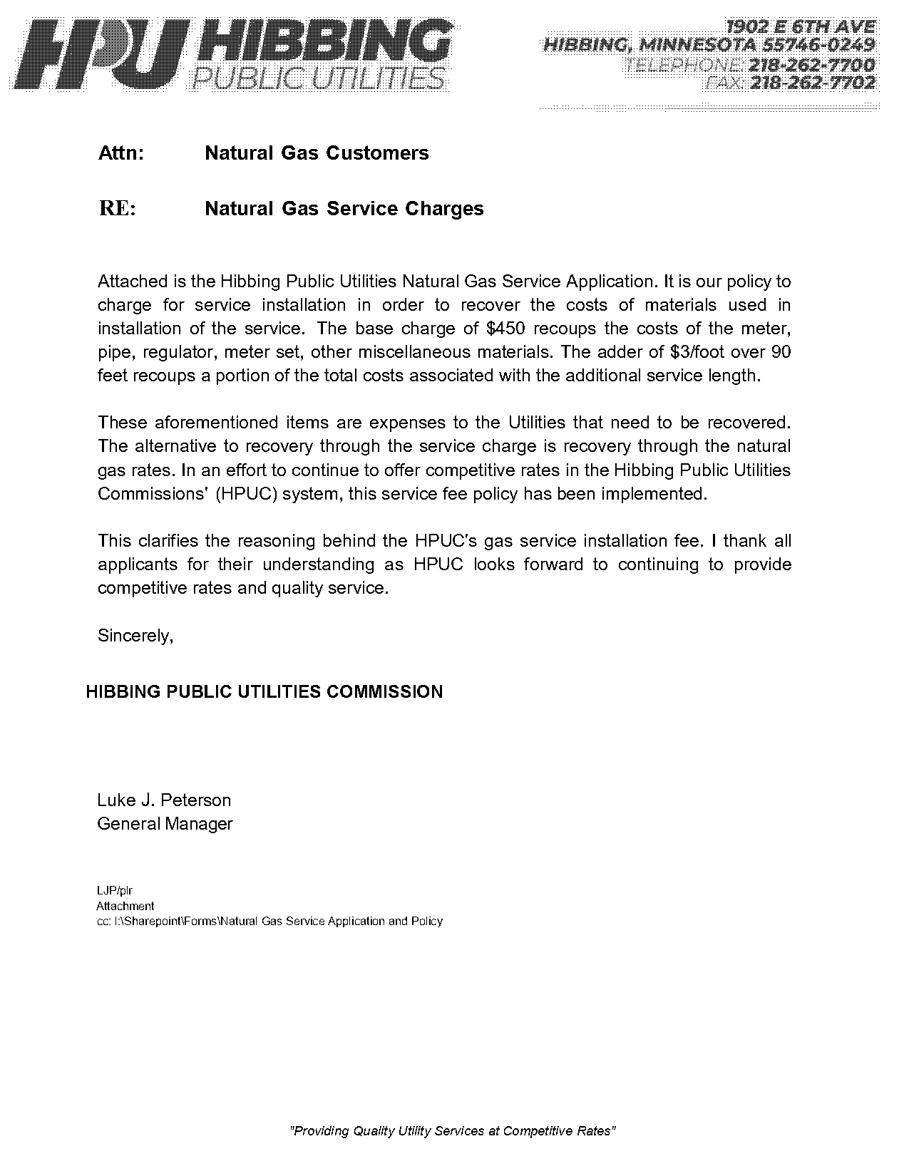 hp gas application form new gas connection