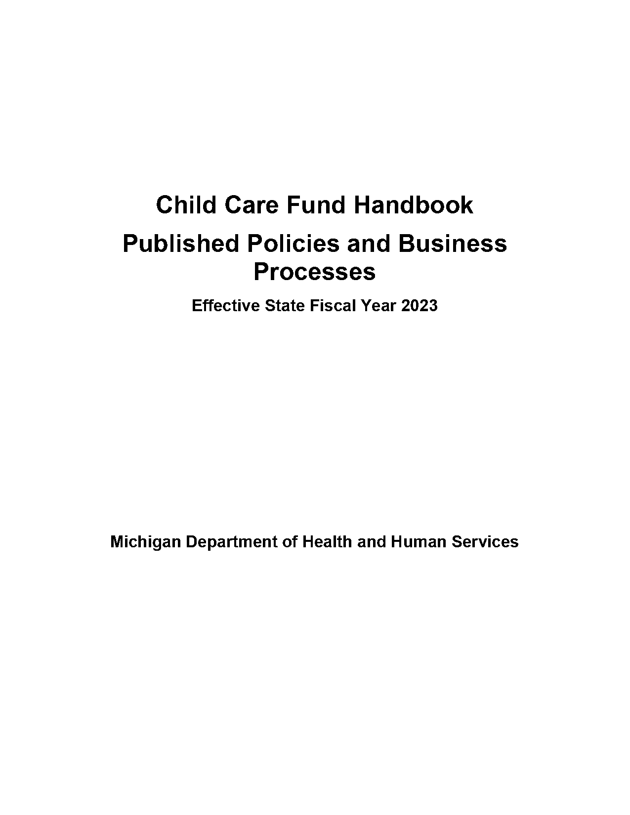 child care reimbursement policy buisiness