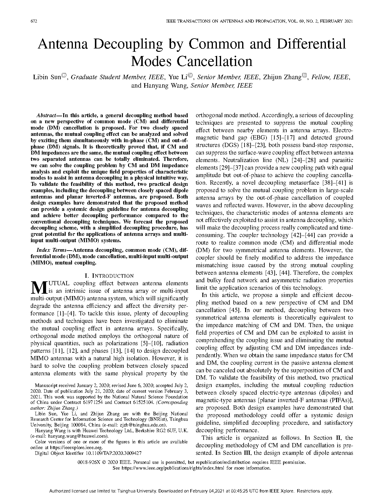 decoupling of a coupled design example