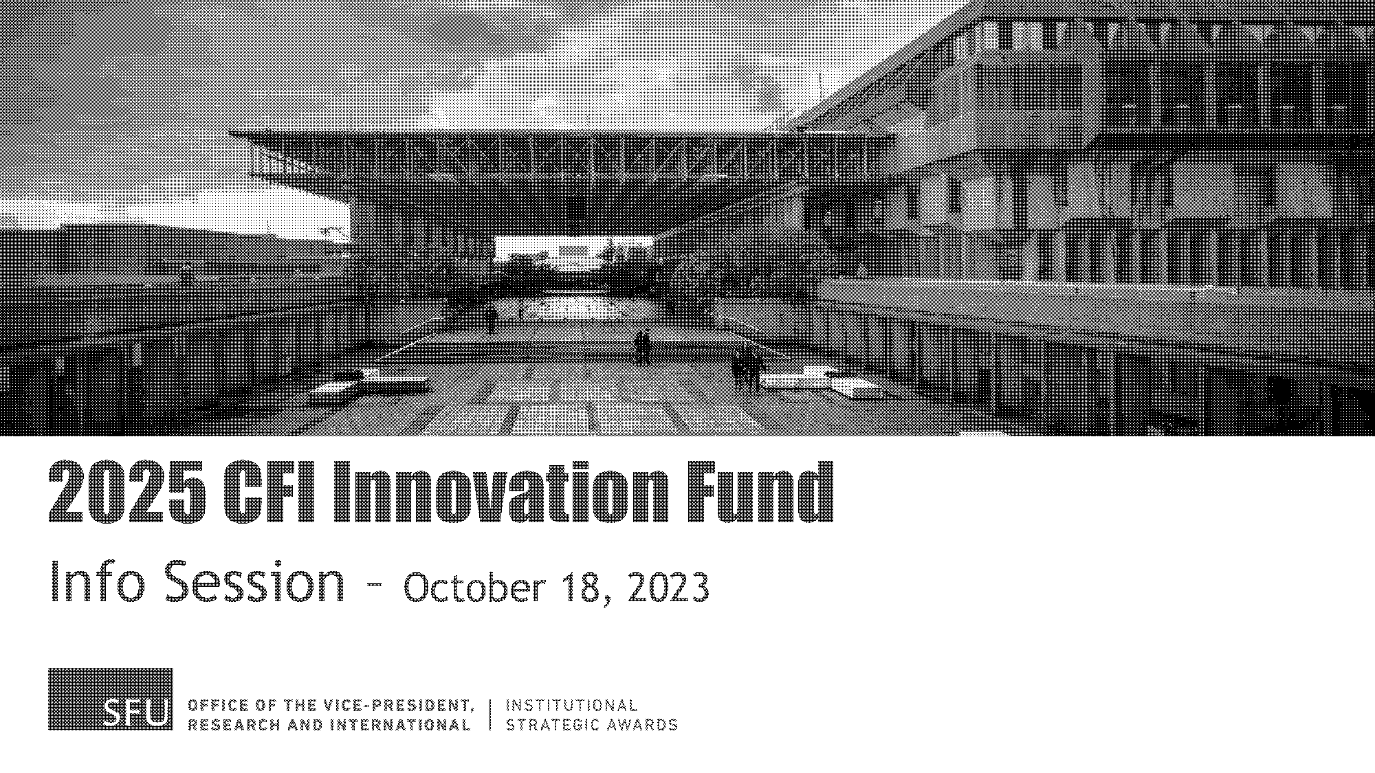 cfi innovation fund notice of intent