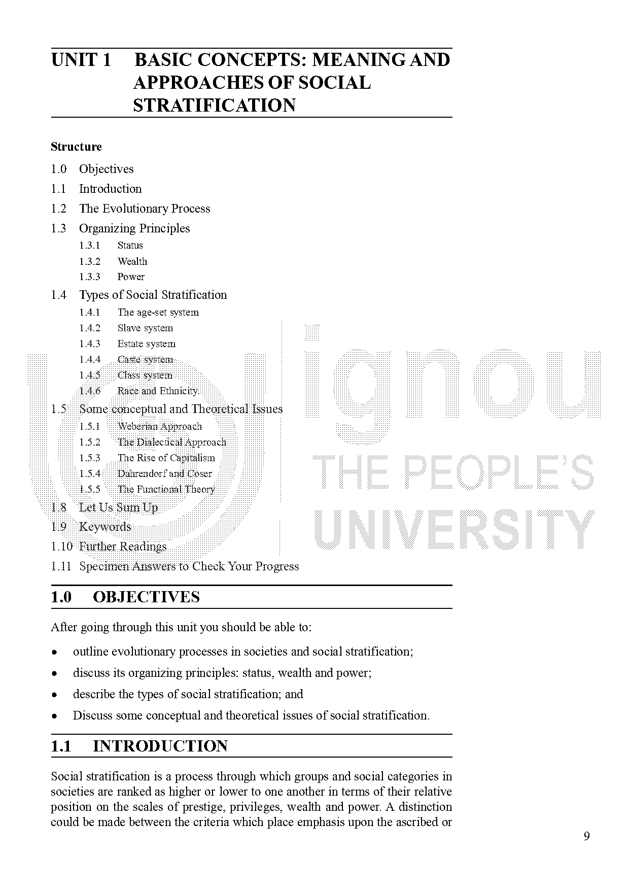 estate system of stratification pdf