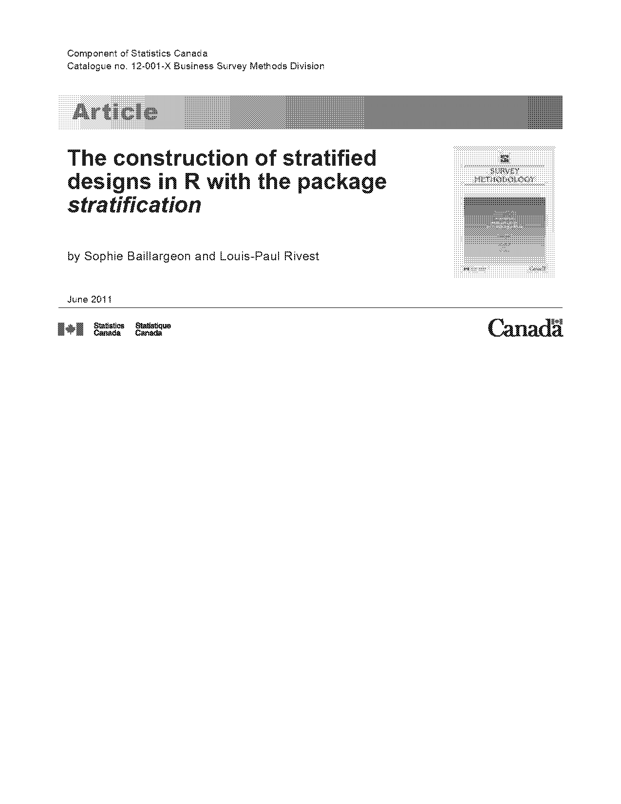 stratified sampling r code