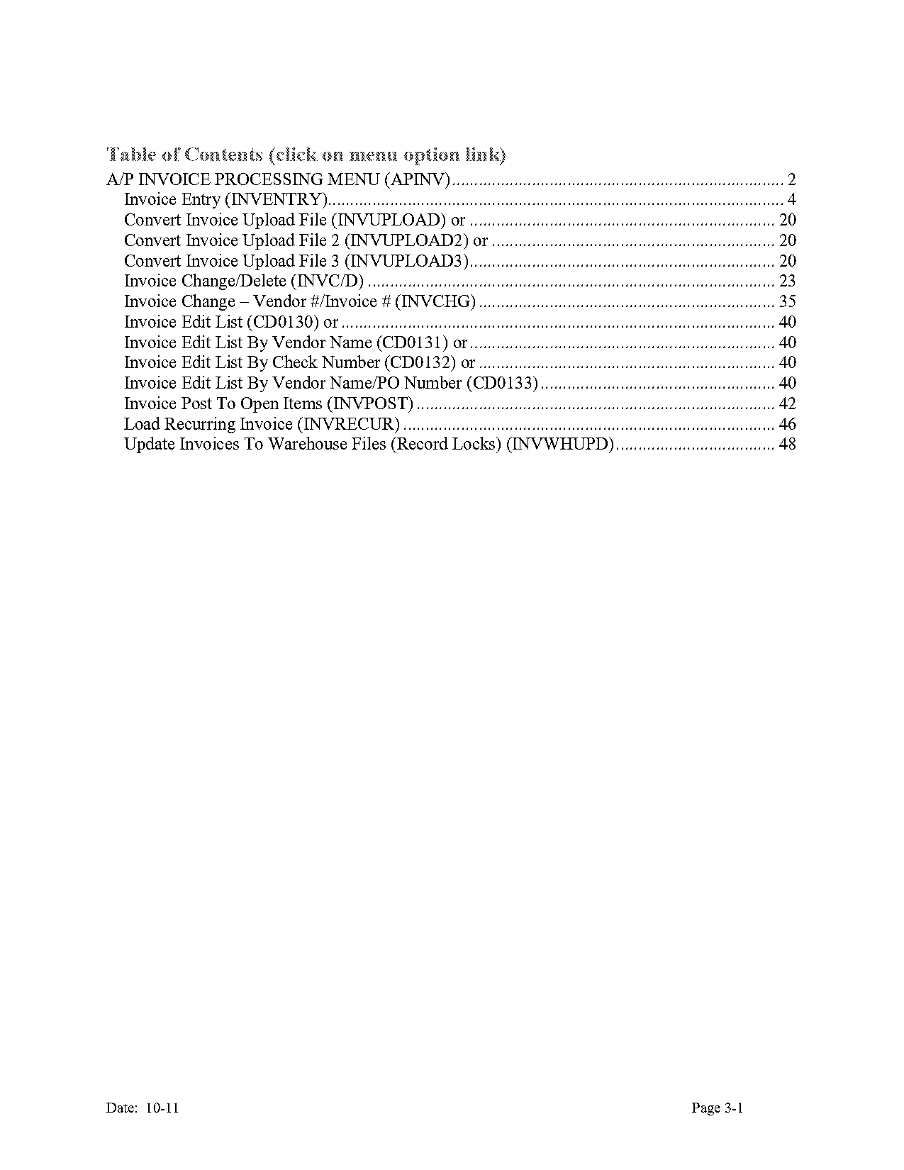 invoice price journal entry