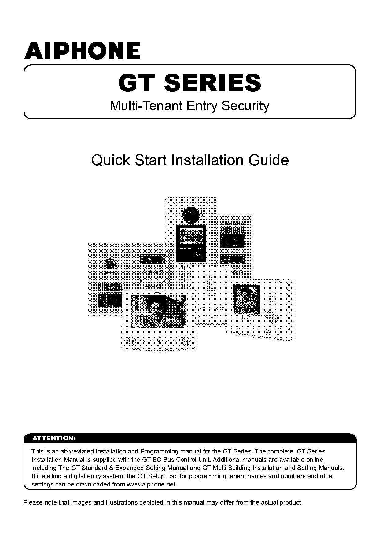 user manual for gt series