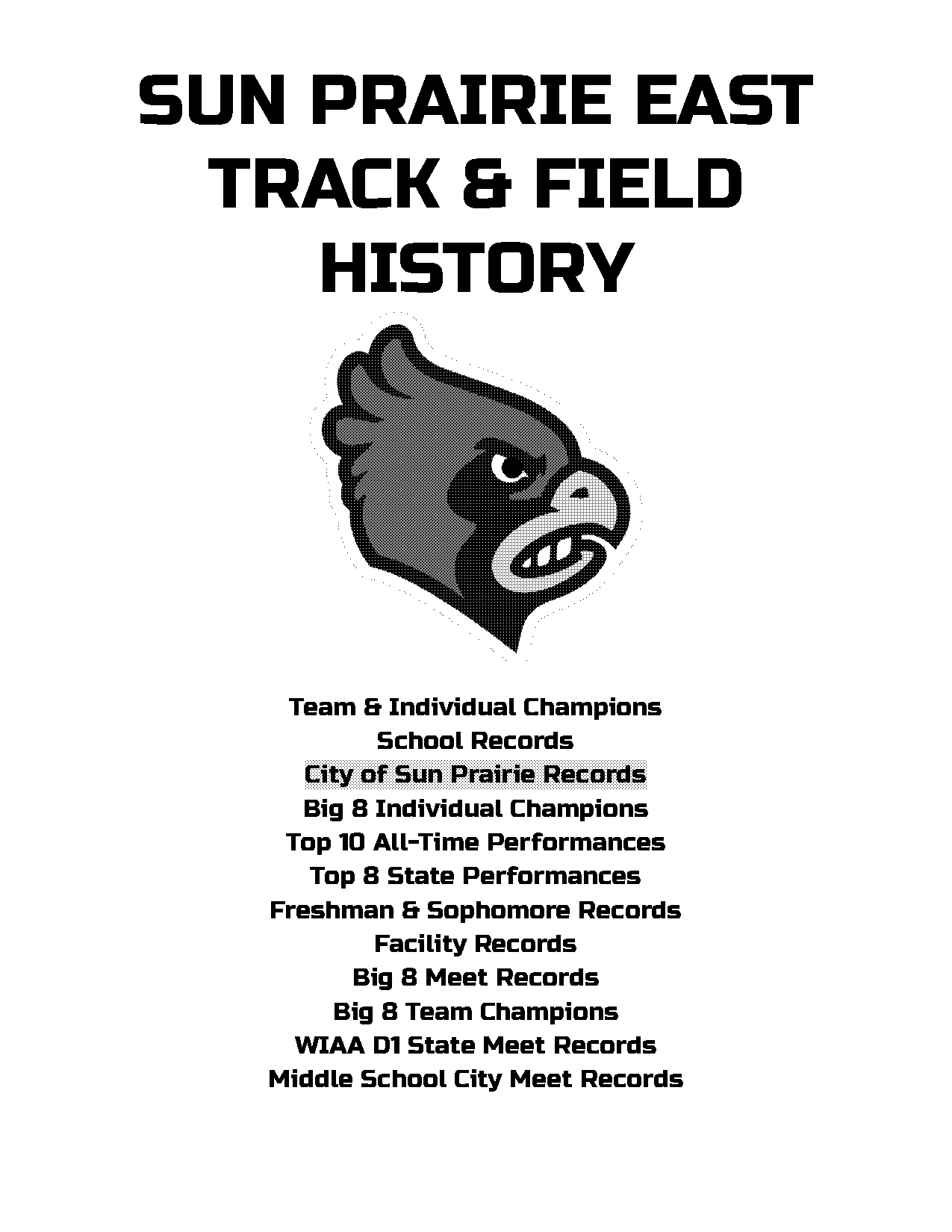 wiaa track and field records