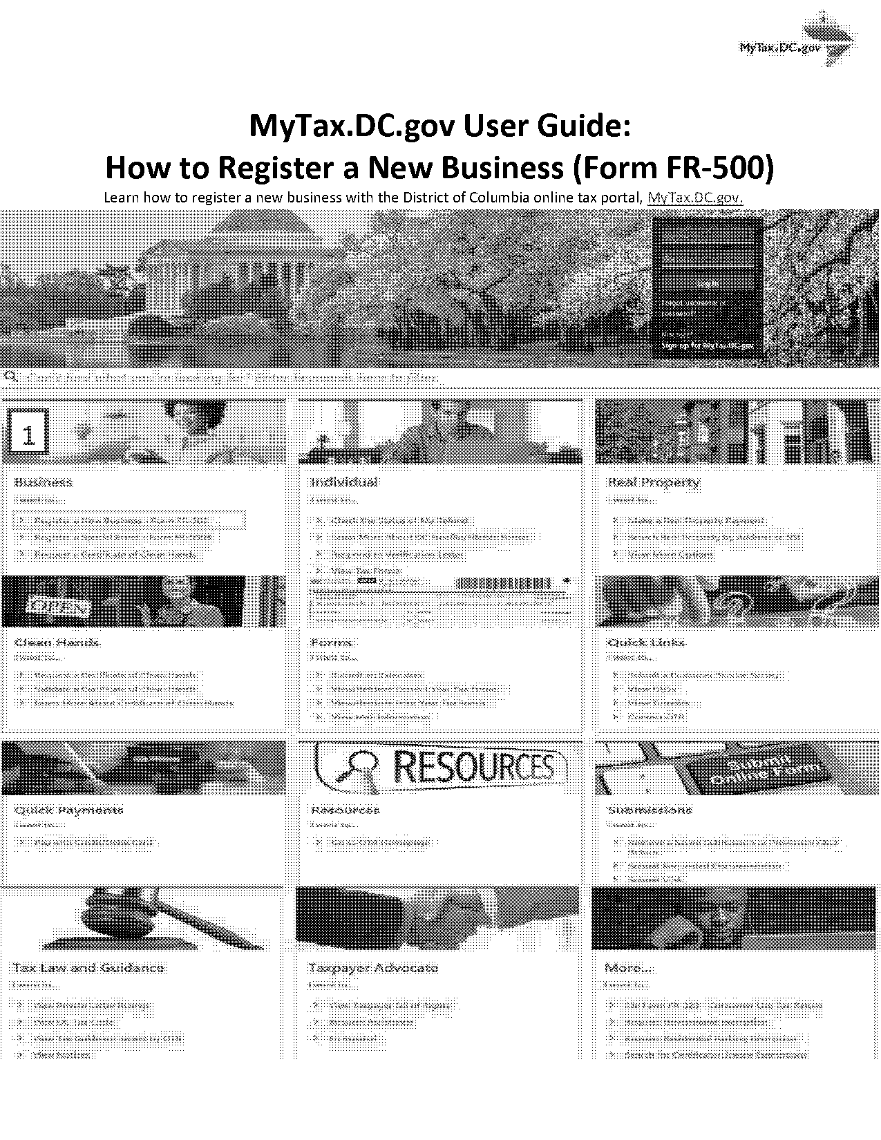 how to renew registration dc