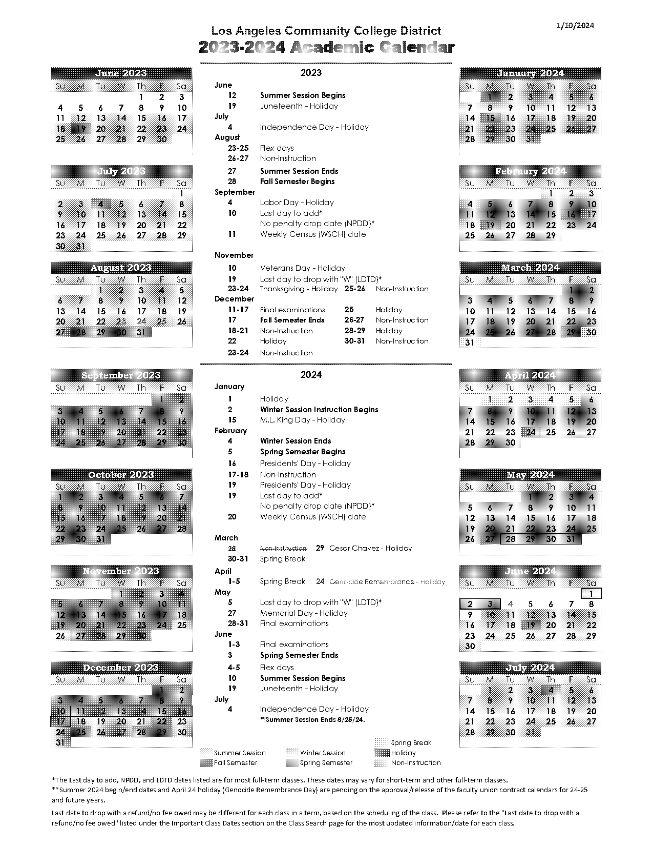 july summer calendar template