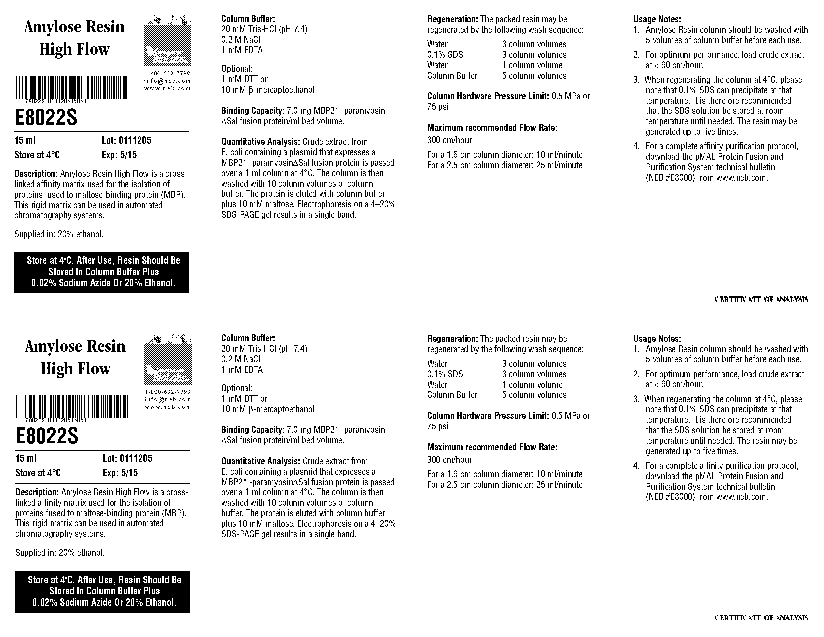 amylose resin neb protocol