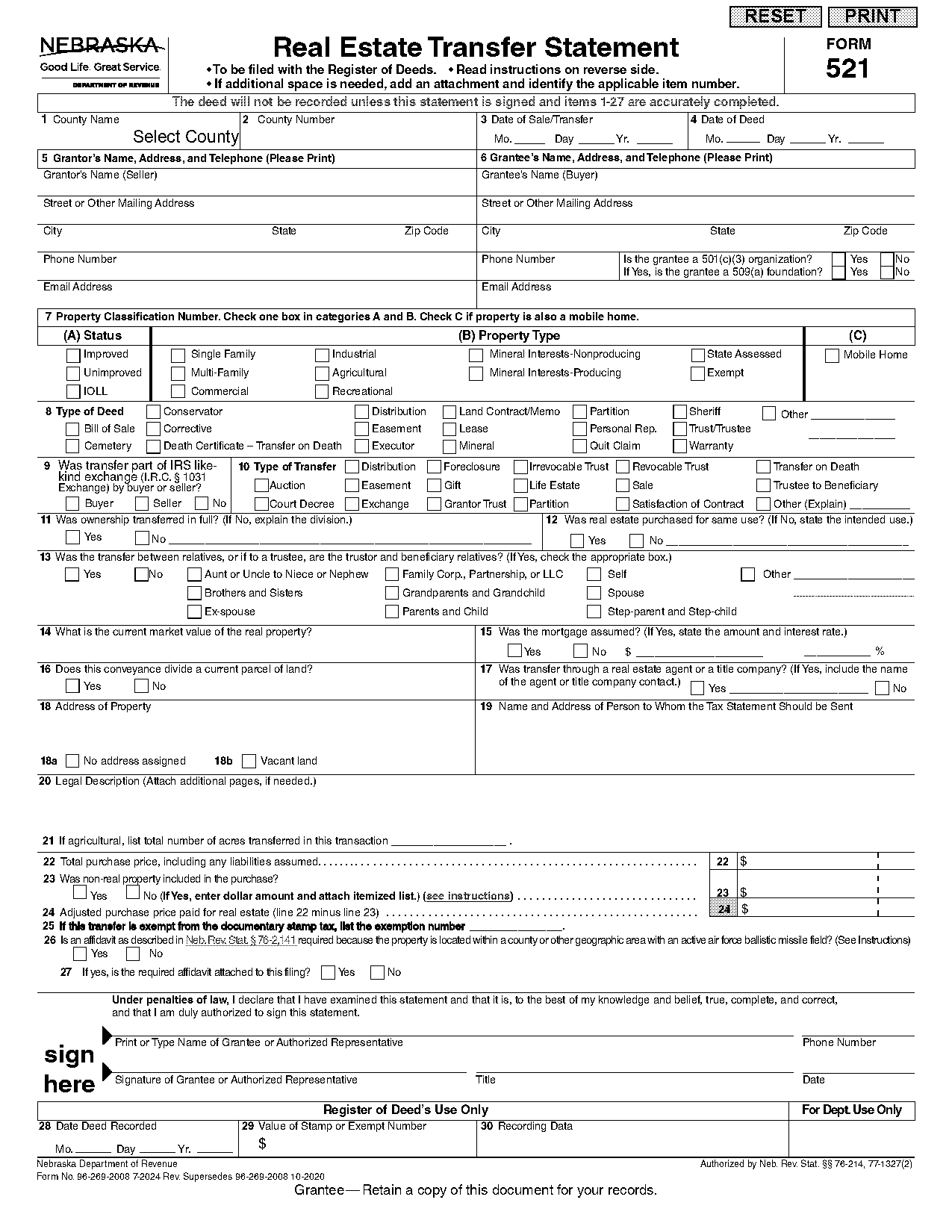 fillable pdf real estate purchase agreement