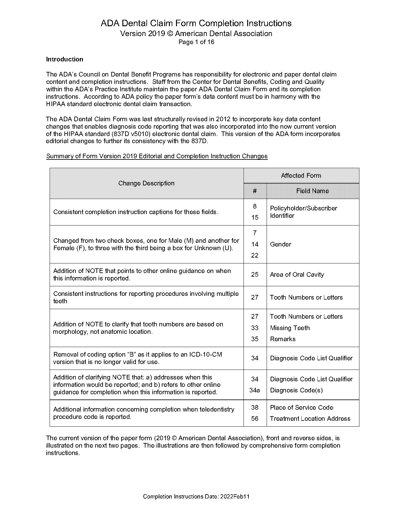 electronic claims submission forms