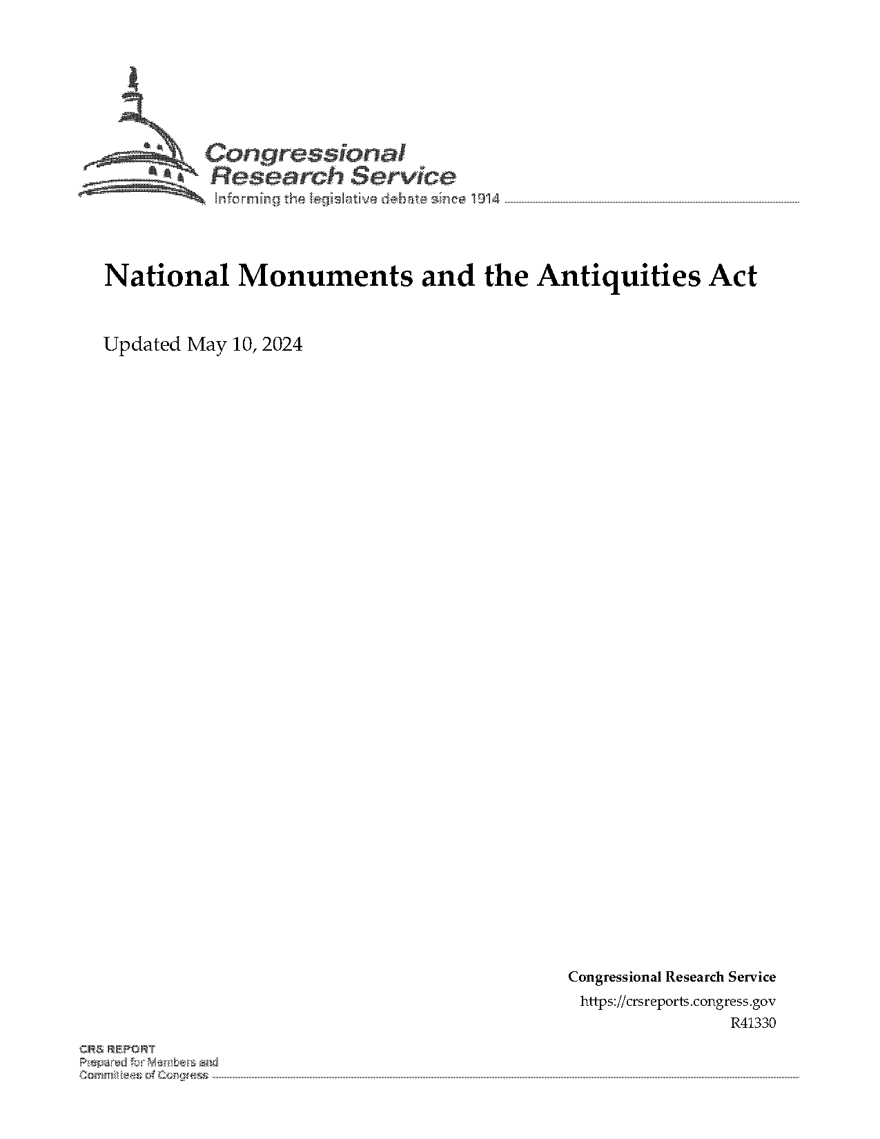 can the president use the antiquities act with eminent domain