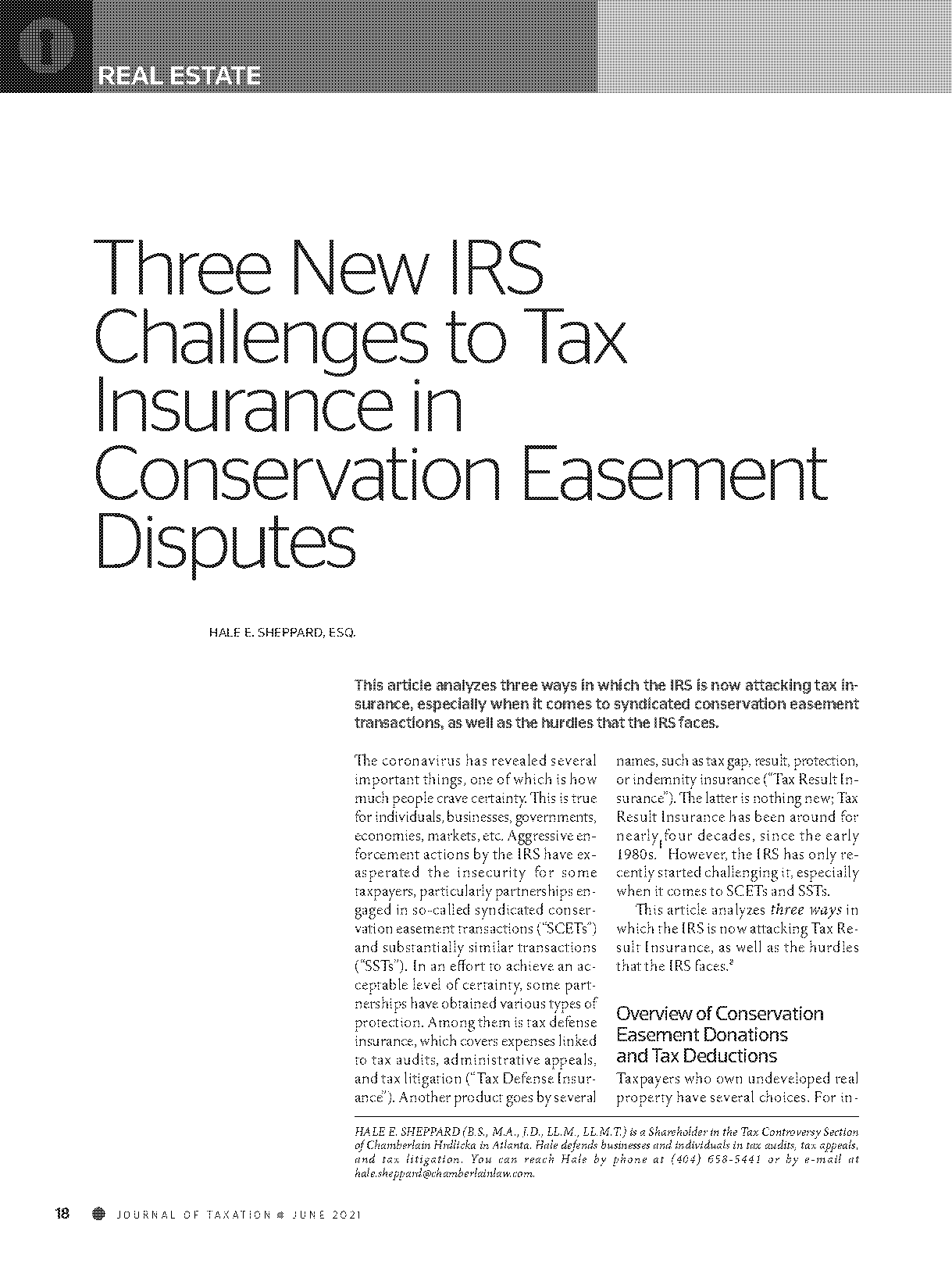 irs conservation easement audit techniques guide